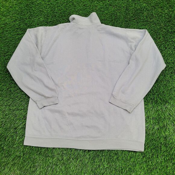 Vintage 80s MOD Sweatshirt Large 23x27 Gray - Picture 2 of 13